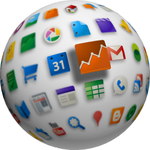 Alias Marketing and Design Web Analytics Consultancy globe icon