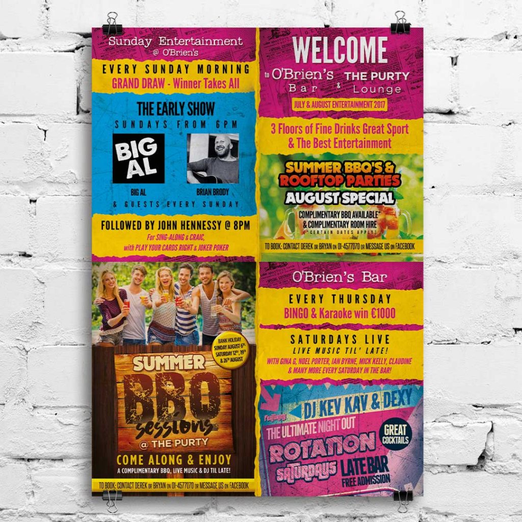 flyer design dublin alias marketing and design how to make a benefit flyer